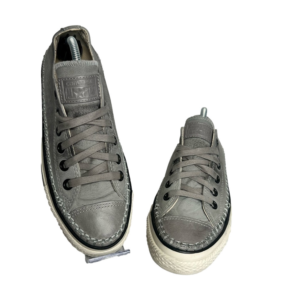 Converse x John Varvatos CT OX Blanket Stitch Unisex Gray Shoe Size 7 or 5